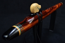 Cocobolo Native American Flute, Minor, Mid F#-4, #F7C